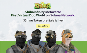 ShibaInfinity Generates 10 thousand Unique Shiba NFTs, launches Its Token Pre-Sale