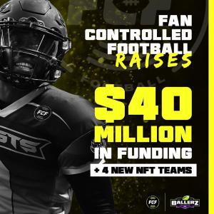 Fan Controlled Football Raises $40 Million Series A Led by Animoca Brands and Delphi Digital