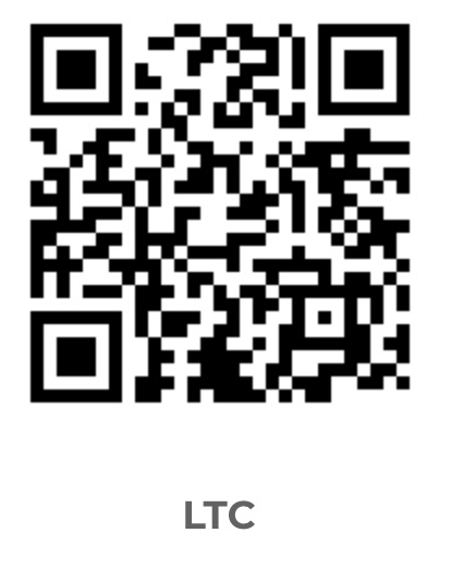 QR code to donate with LTC
