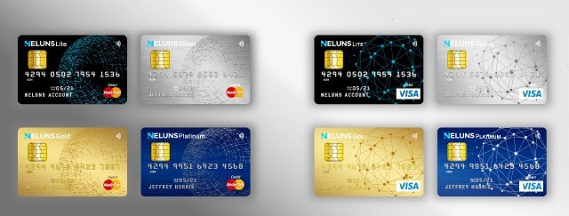 neluns credit and debit cards